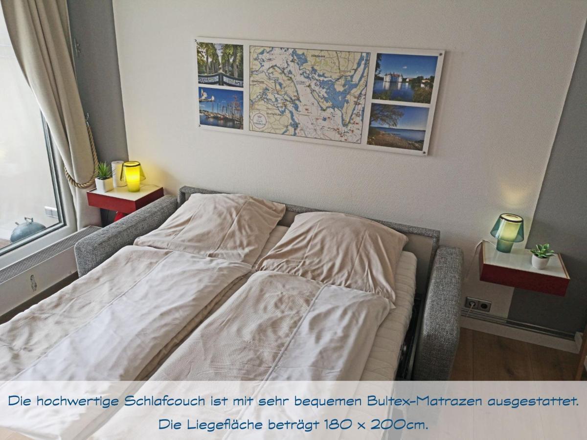 Fewo1846 Intermar - Kajuete Foerdeblick - Familienfreundliches Studioapartment Mit Balkon Und Meerblick Glücksburg Exteriör bild