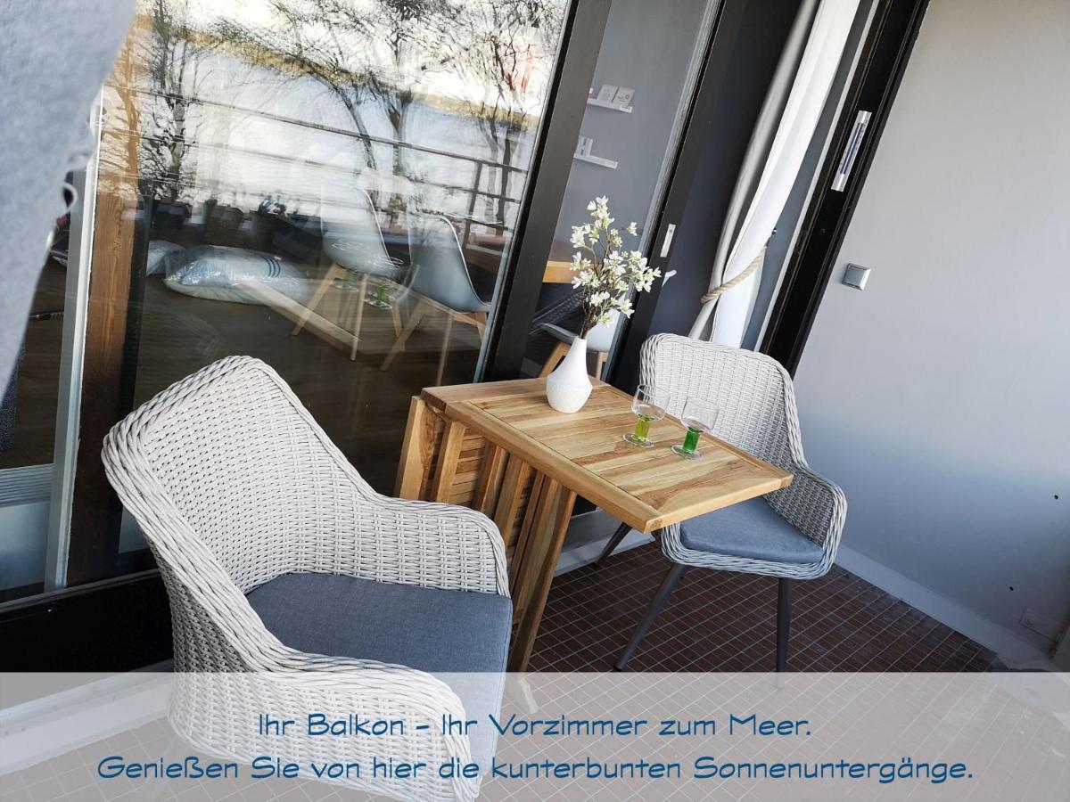 Fewo1846 Intermar - Kajuete Foerdeblick - Familienfreundliches Studioapartment Mit Balkon Und Meerblick Glücksburg Exteriör bild